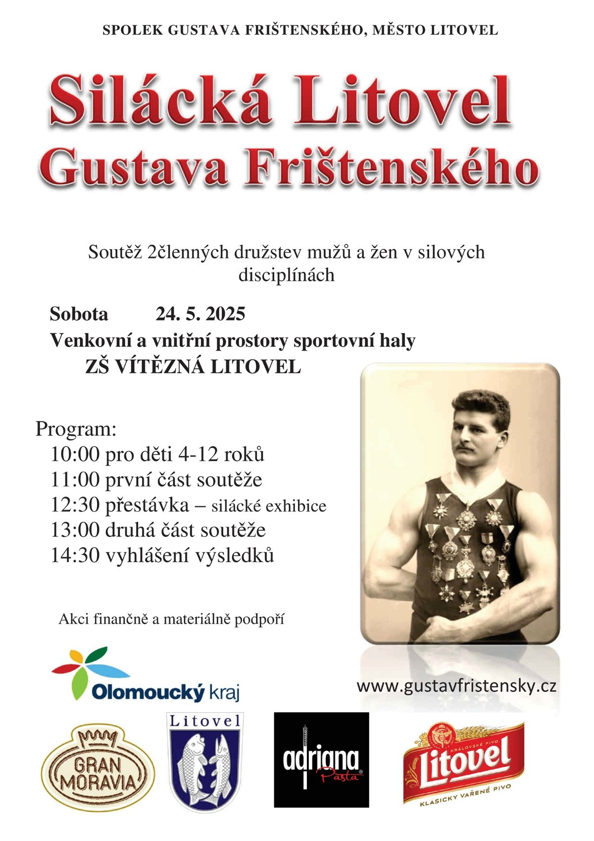 17. ročník Silácká Litovel Gustava Frištenského
