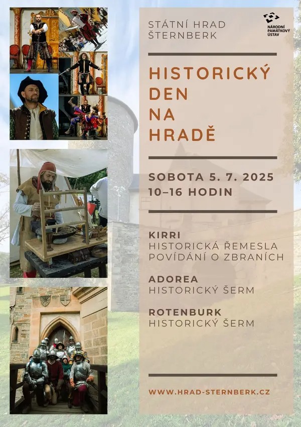 Historický den na hradě Šternberk 2025