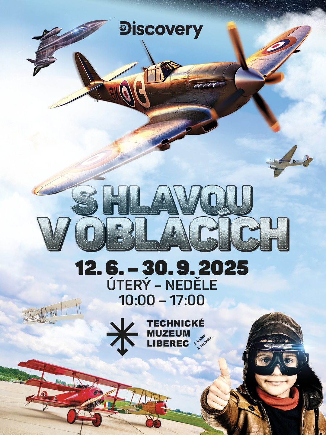 Výstava S hlavou v oblacích v Technickém muzeu Liberec