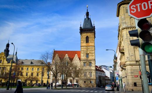 Novoměstská radnice v Praze