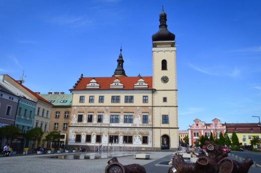 Stará radnice a vyhlídková věž v Mladé Boleslavi