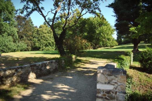 Anglický park u zámku Vrchotovy Janovice