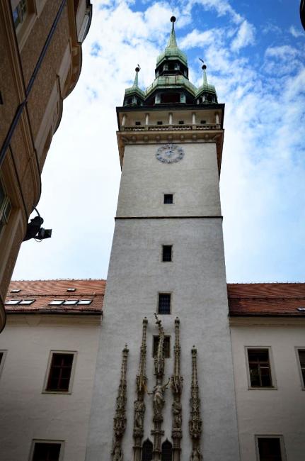 Vyhlídková věž Staré radnice v Brně