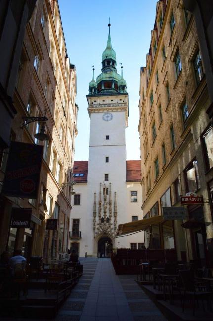 Vyhlídková věž Staré radnice v Brně