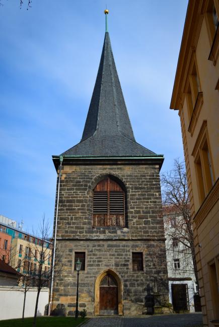 Zvonice u Kostela sv. Štěpána na Rybníčku