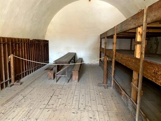 Malá pevnost Terezín - Hromadná cela na I. nádvoří