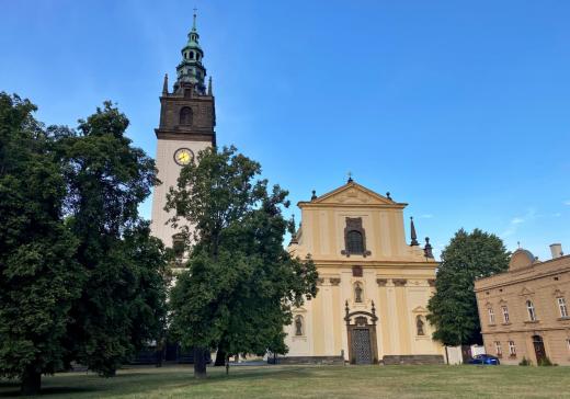 Vyhlídková věž u katedrály sv. Štěpána v Litoměřicích