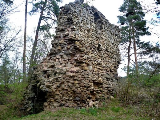 Zřícenina hradu Víckov