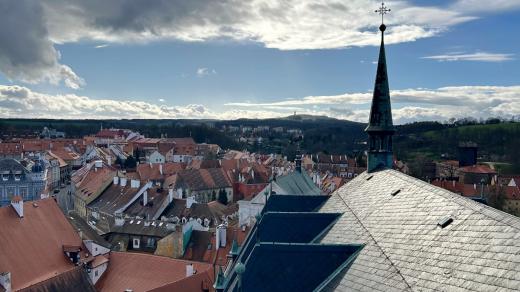 Vyhlídková věž a kostel sv. Mikuláše a sv. Alžběty