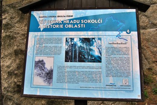 Zřícenina hradu Sokolčí