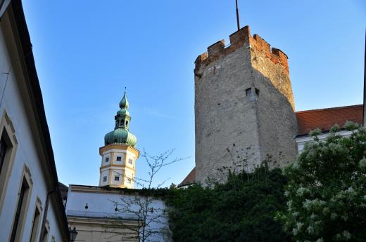 Břitová věž mikulovského hradu