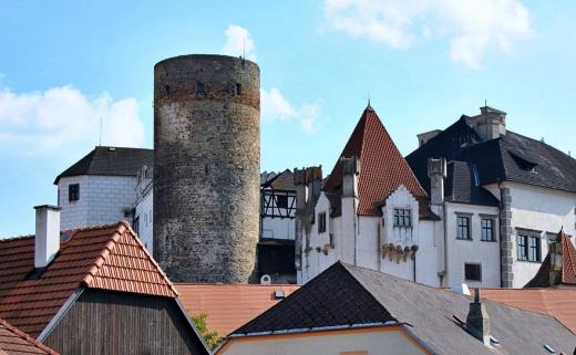 Černá věž hradu Jindřichův Hradec