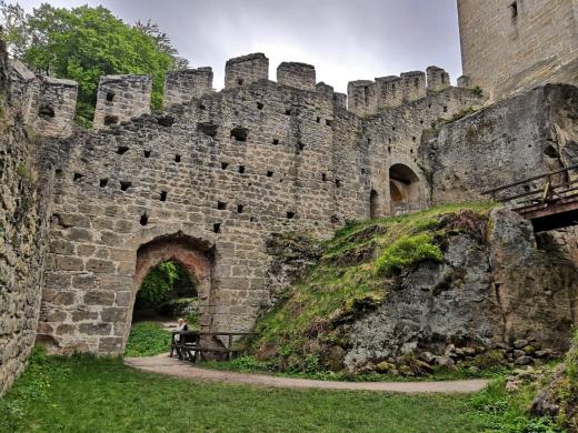 Zřícenina hradu Helfenburk u Úštěka