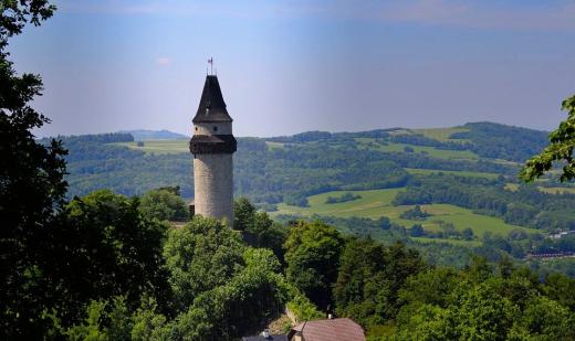 Hrad Štramberk a věž Trúba