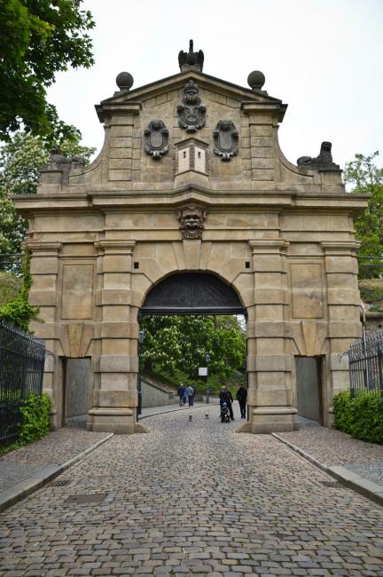 Leopoldova brána na Vyšehradě