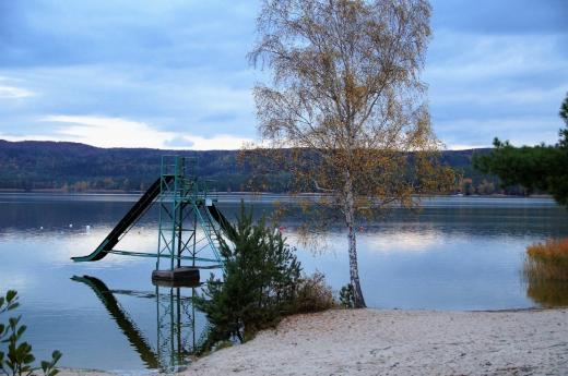 Romantické Máchovo jezero