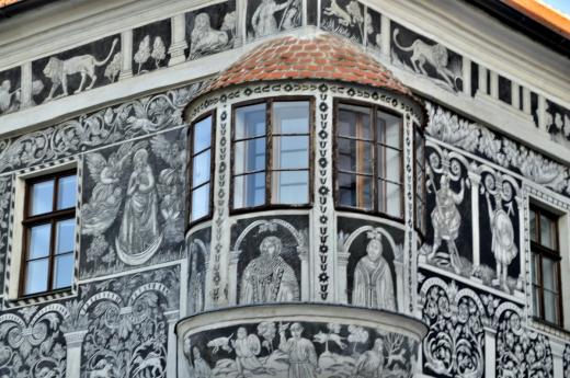 Malovaný dům v Třebíči