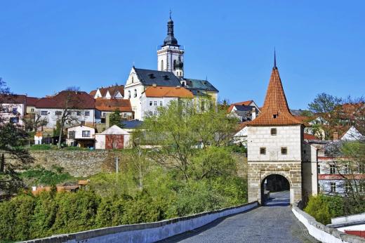 Most s věží a bránou ve Stříbře