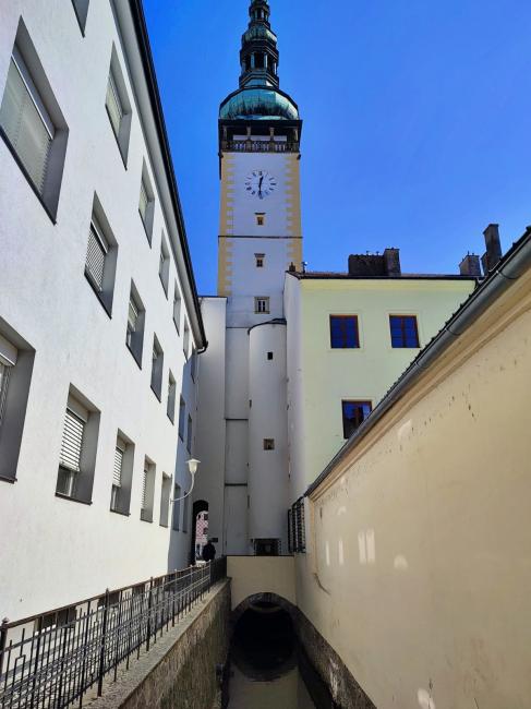 Radnice a vyhlídková věž v Litovli