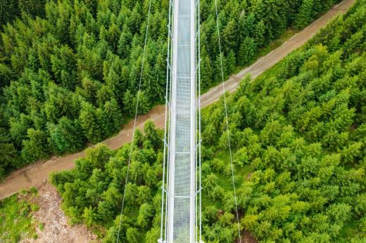 Sky Bridge 721 - nejdelší visutý most na světě
