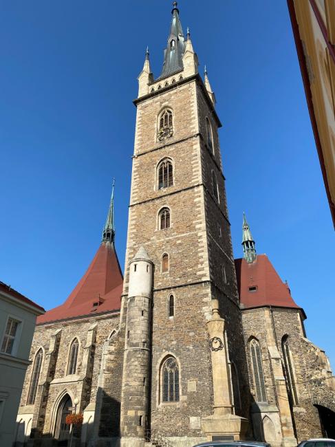 Vyhlídková věž kostela sv. Petra a Pavla v Čáslavi