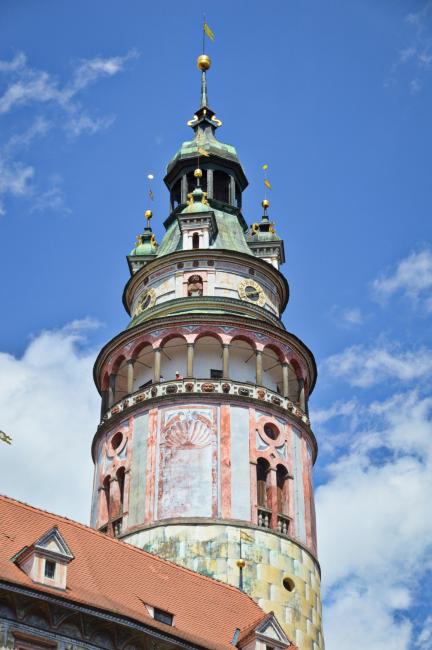 Zámecká věž v Českém Krumlově