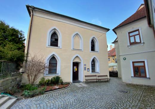 Židovská čtvrť v Třebíči - Přední synagoga