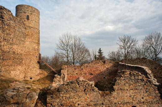 Zřícenina hradu Helfenburk u Bavorova