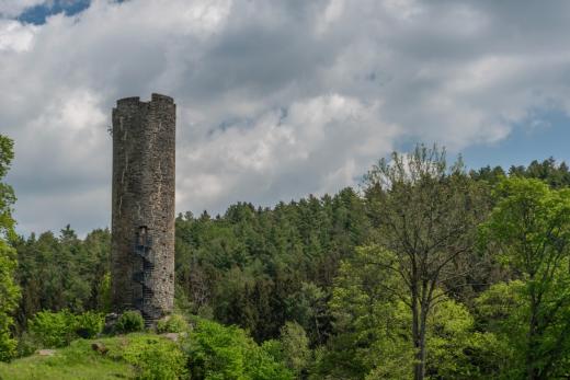 Zřícenina hradu a zámku Neuberg