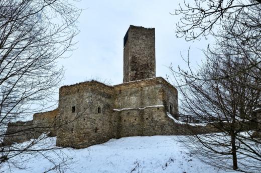 Zřícenina hradu Orlík s rozhlednou